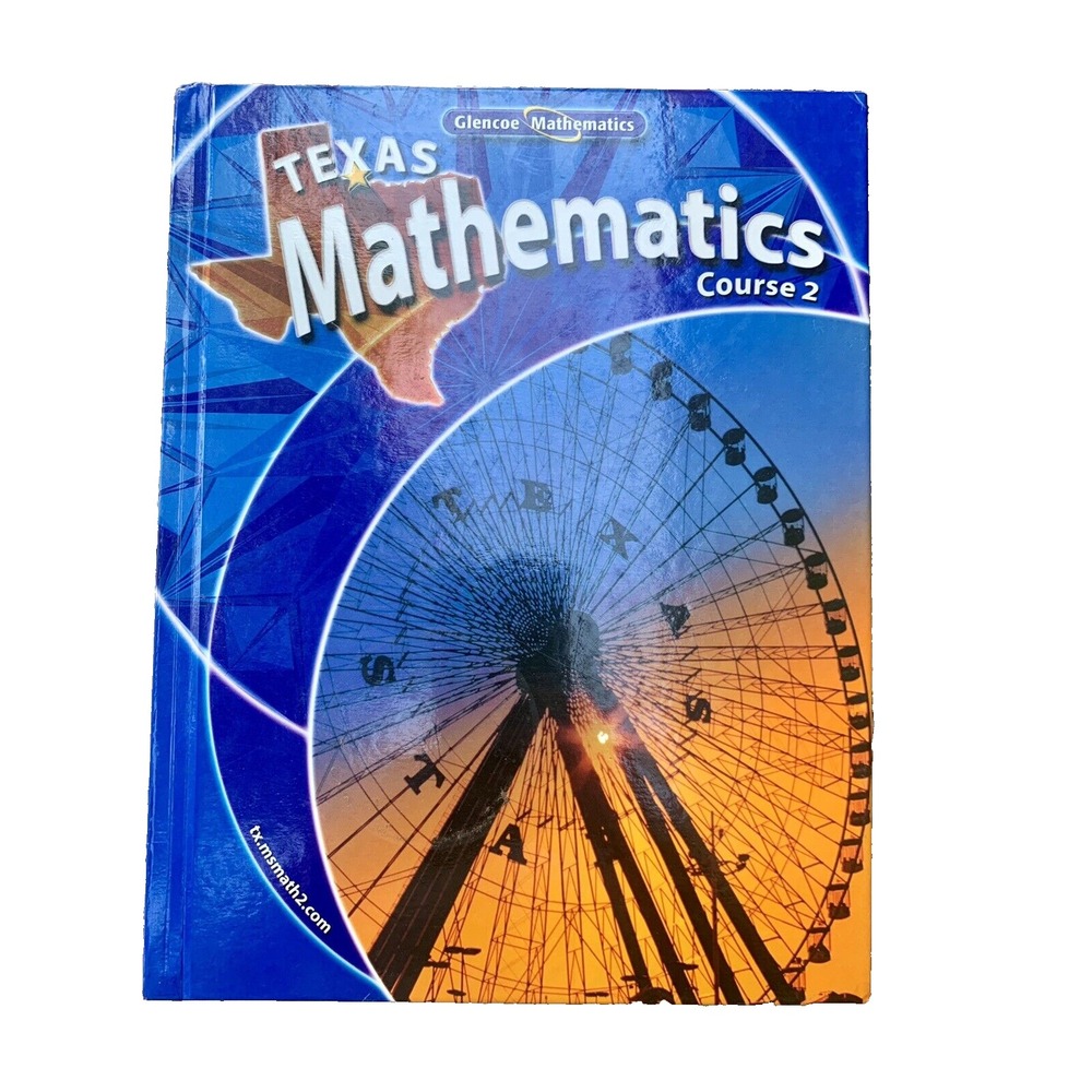 "NEW" G.MATHEMATICS CRS 2: APPLY & CONCEPTS (TX) (TE) HARDCOVER‎ T. WRAPAROUND